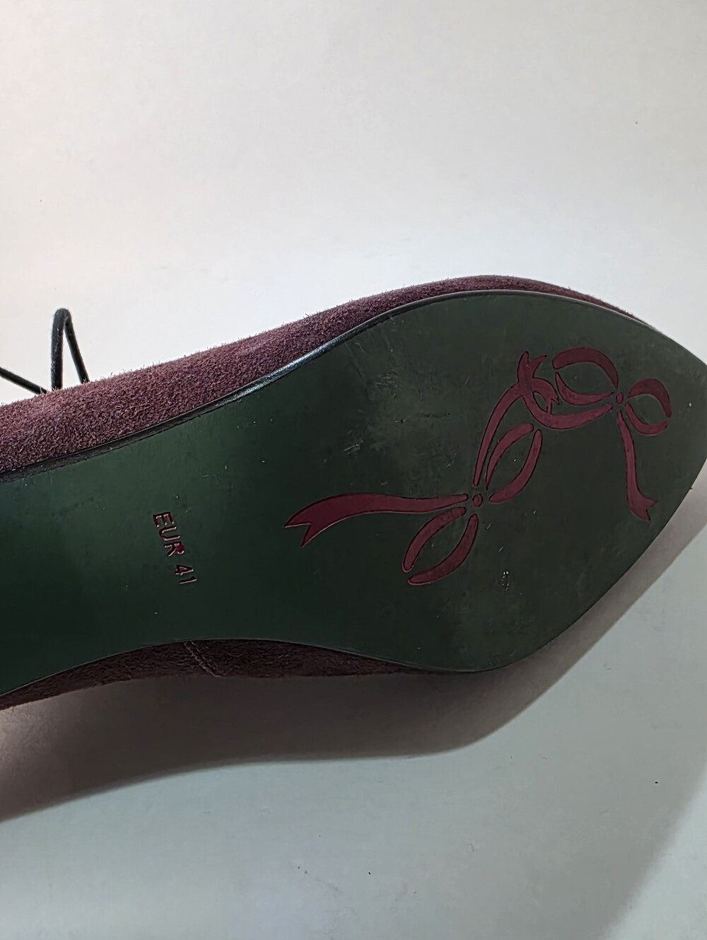 Poetic Justice Purple Suede Victorian Ankle Booties Edwardian Romantic Goth 10 - Picture 5 of 6